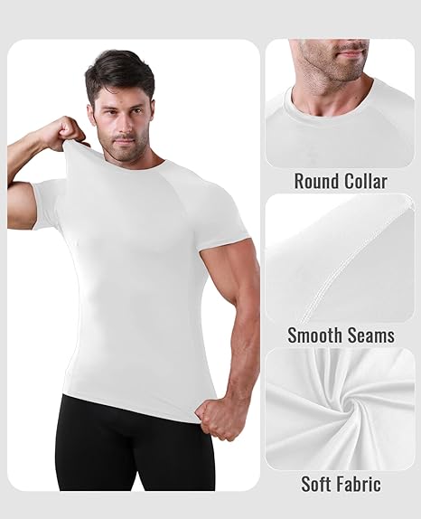 Niksa Men's Compression Shirts - Image 8