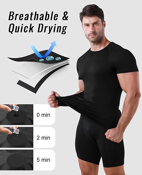 Niksa Men's Compression Shirts - Image 7