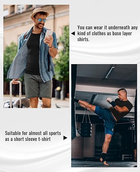 Niksa Men's Compression Shirts - Image 2